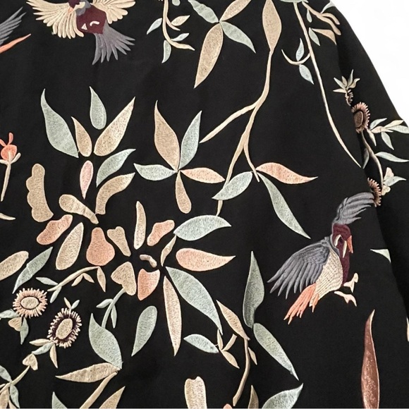 Zara Floral Embroidered Kimono - Picture 3 of 7